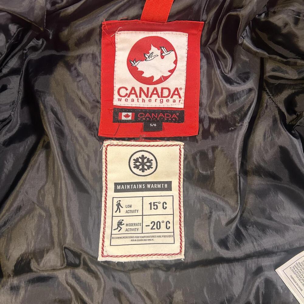 Kids' Pink Hooded Winter Coat with Fur Trim - Picture 4 of 7